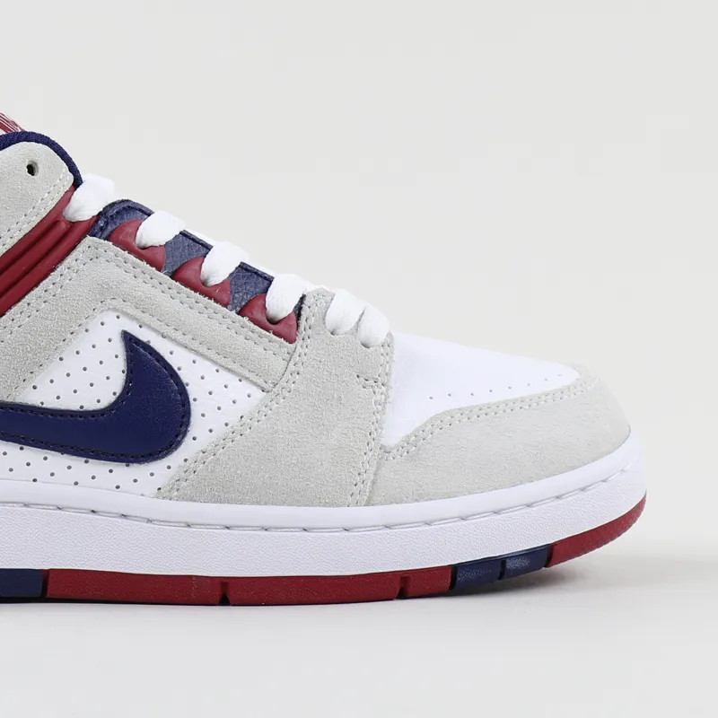 Nike SB Air Force 2 Low White Blue Void AO0300100 