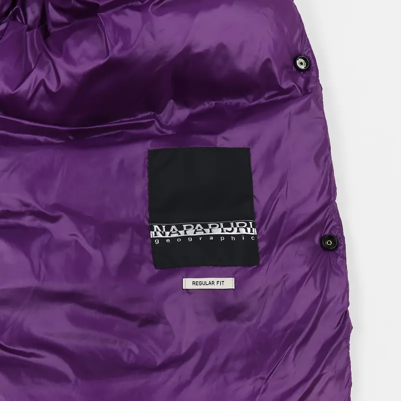 Napapijri Akke Vest Mid Purple-4
