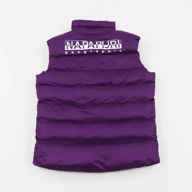 Napapijri Akke Vest Mid Purple