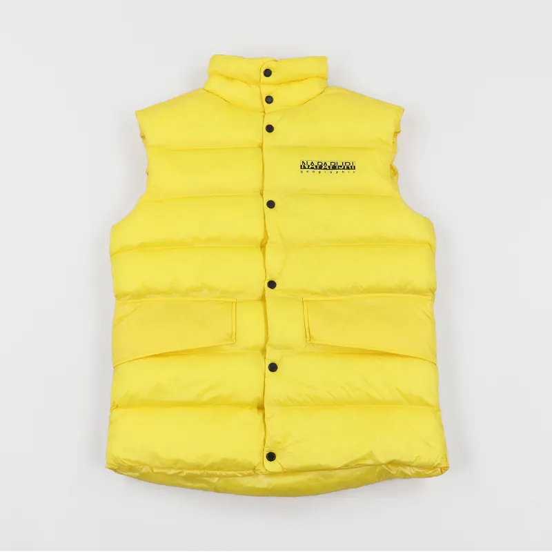 Napapijri Akke Vest Spark Yellow-1