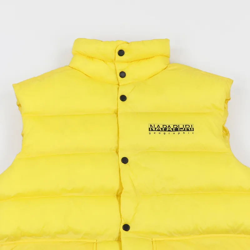 Napapijri Akke Vest Spark Yellow-2