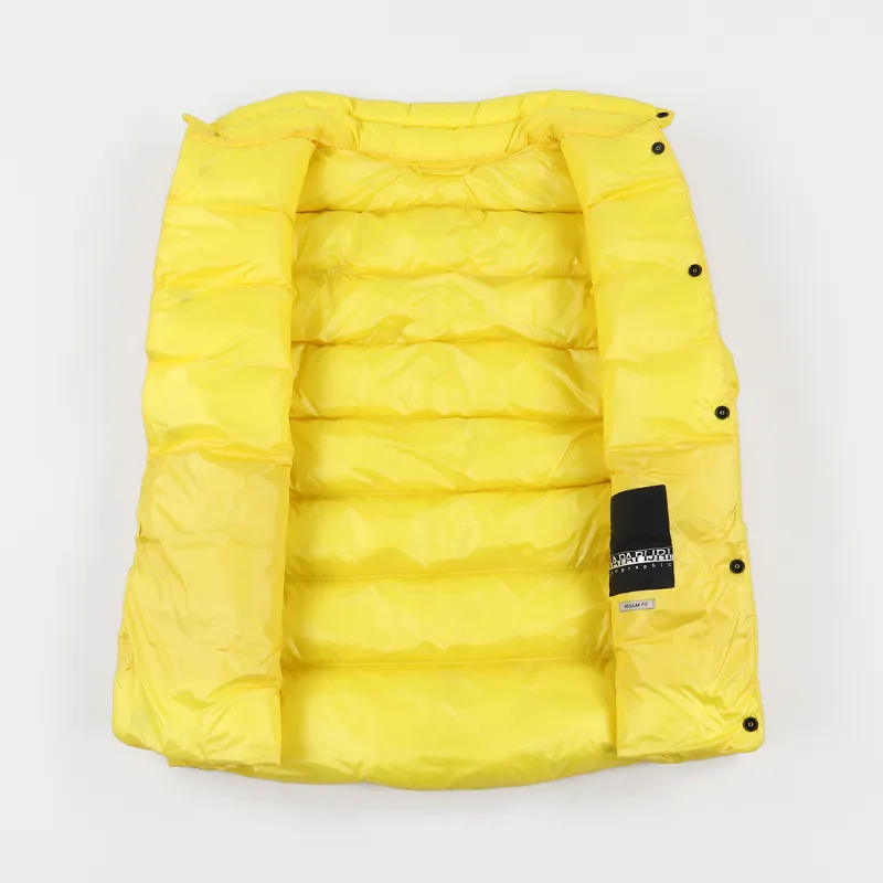 Napapijri Akke Vest Spark Yellow-3