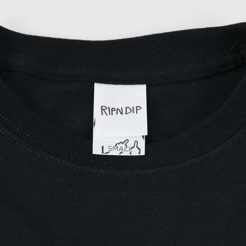 Ripndip Alien Fink T Shirt Black-2
