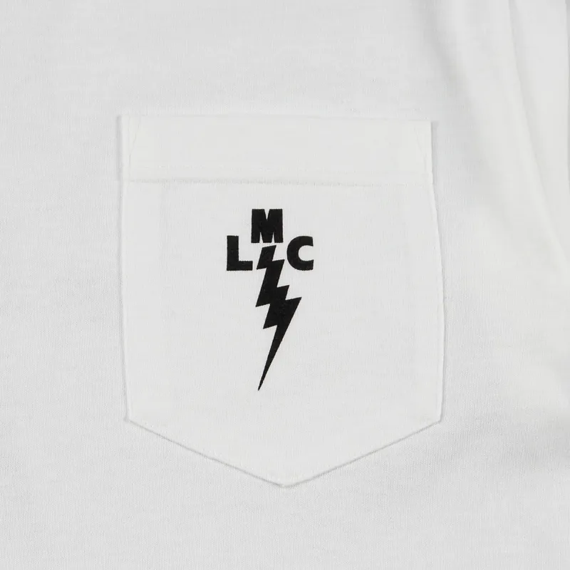 Loser Machine All Business Pocket T Shirt White-1
