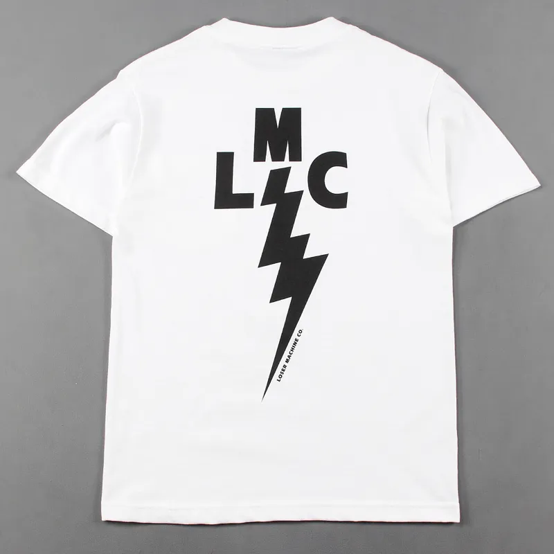 Loser Machine All Business Pocket T Shirt White-2