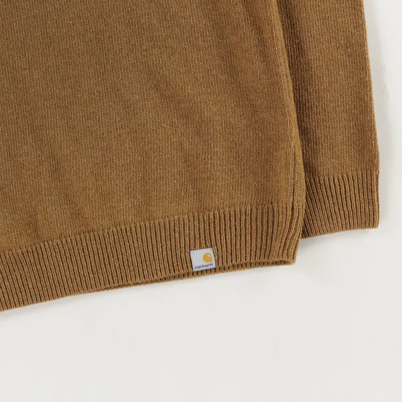 Carhartt WIP Allen Sweater Hamilton Brown-2