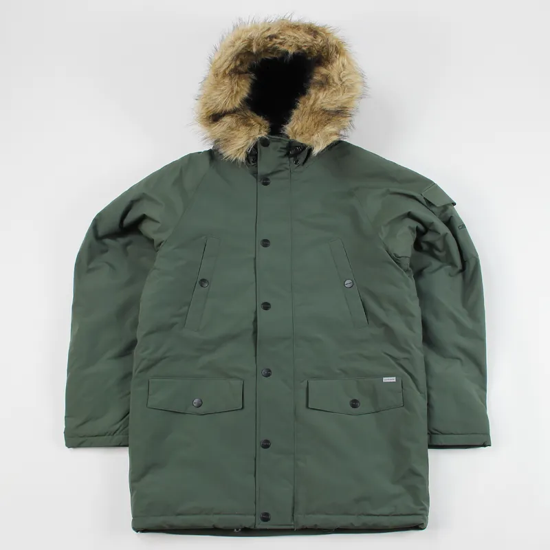 Carhartt Work In Progress Mens Anchorage Parka Jacket Laurel Coat