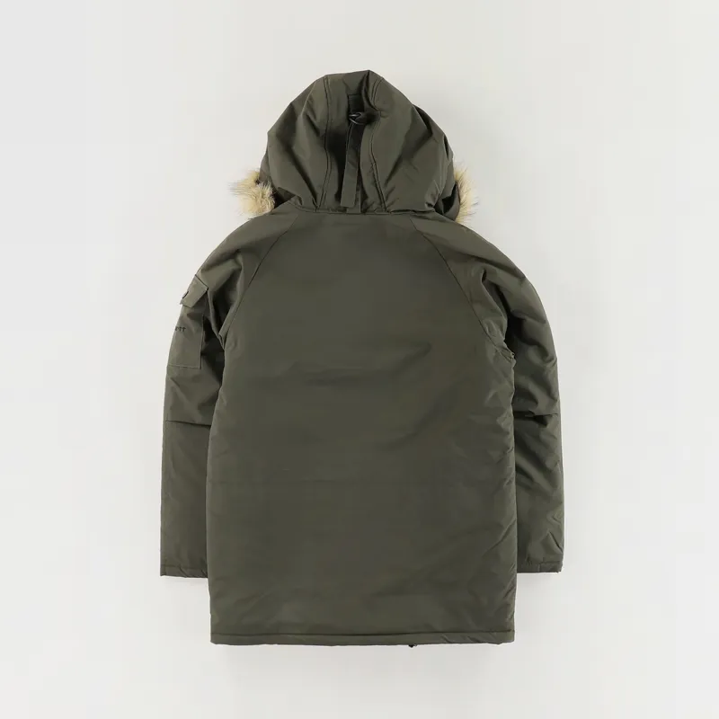 Carhartt WIP Anchorage Parka Cypress Black-5