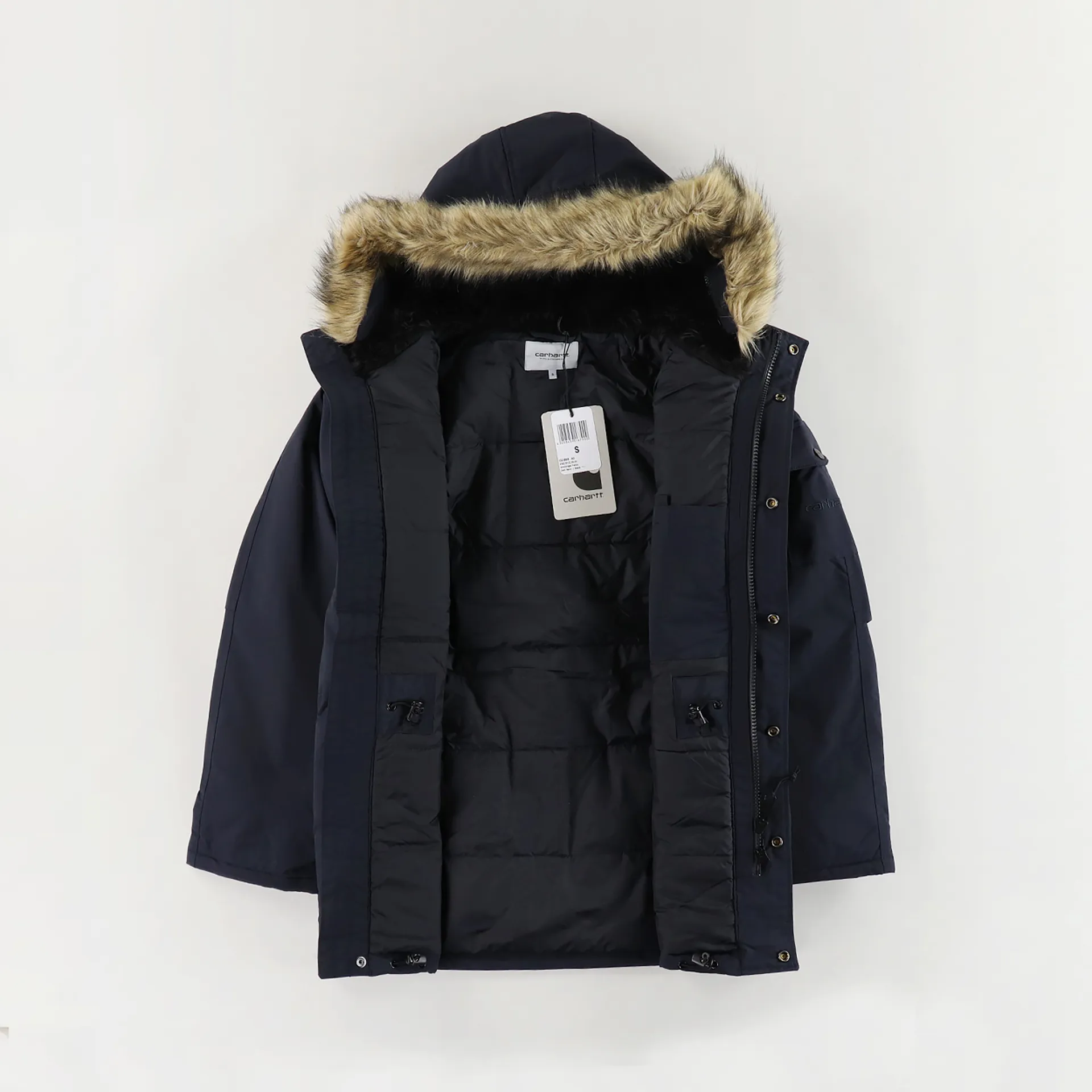 Carhartt WIP Anchorage Parka Dark Navy Black
