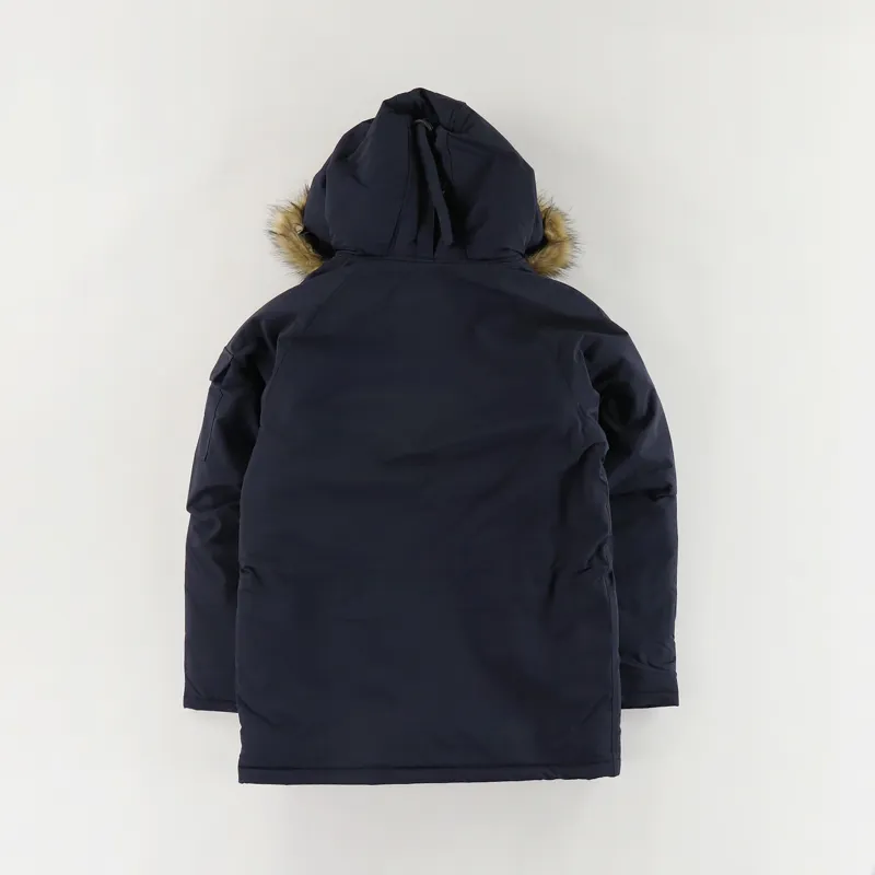Carhartt WIP Anchorage Parka Dark Navy Black-4