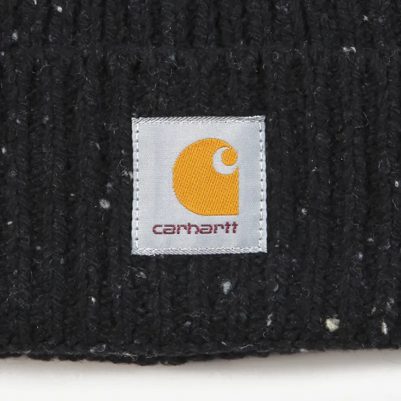 Carhartt WIP Anglistic Beanie Black Heather-1