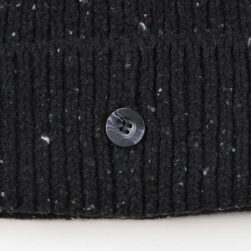 Carhartt WIP Anglistic Beanie Black Heather-2