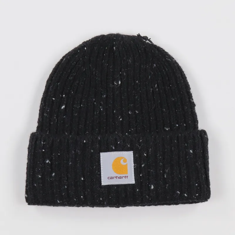 Carhartt WIP Anglistic Beanie Black Heather