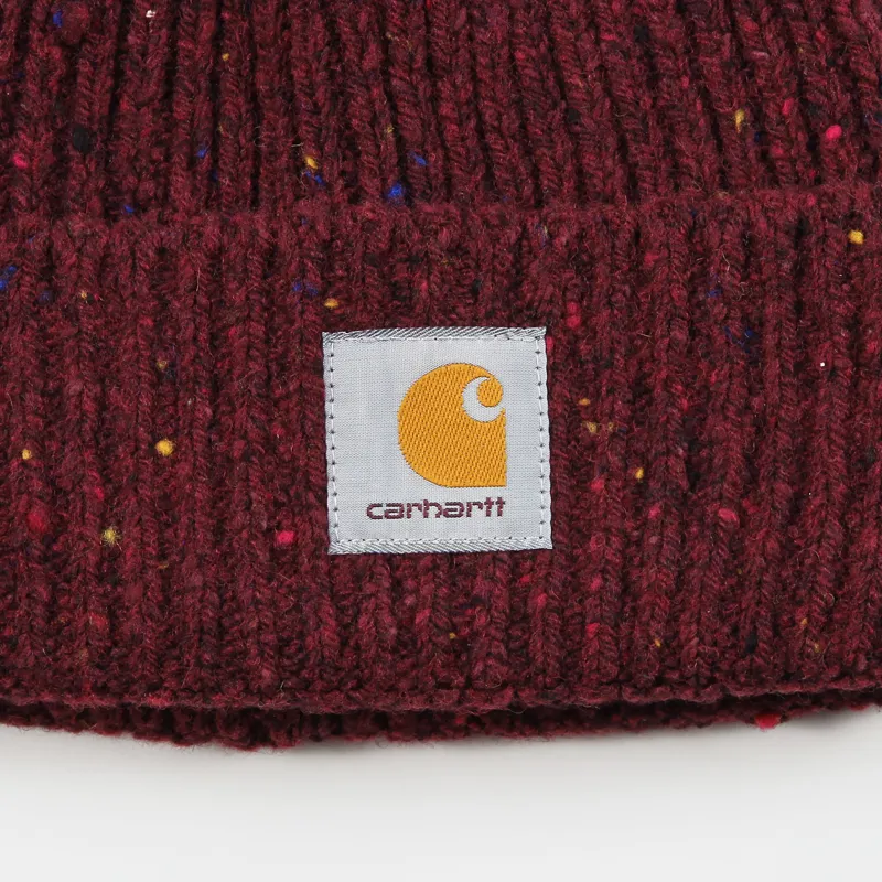 Carhartt Anglistic Beanie Chianti Heather-1