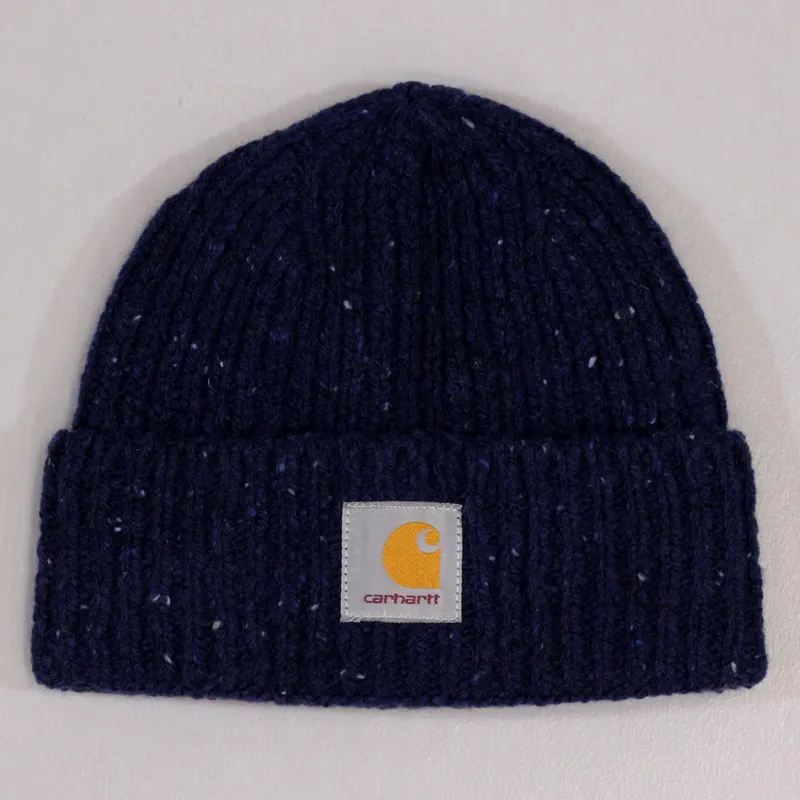 Carhartt Anglistic Beanie Hat Jupiter Blue