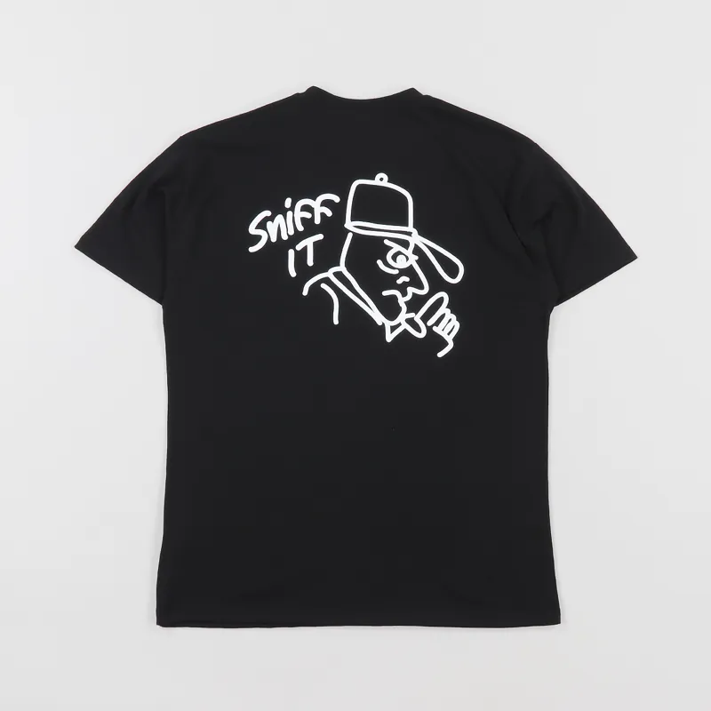 Polar Skate Co. Angry Stoner T Shirt Black