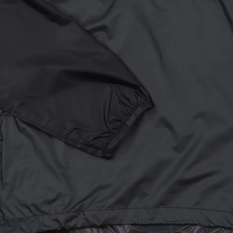 Nike SB Anorak Jacket Black Anthracite Solar Red-5