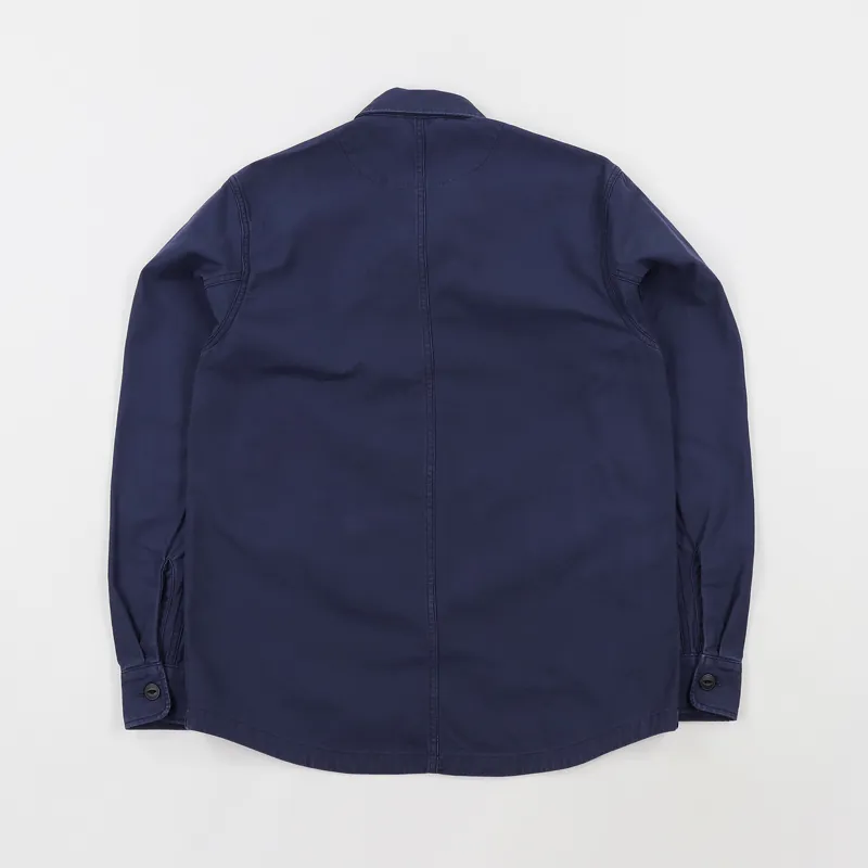 Carhartt WIP Anson Shirt Jacket Blue-3
