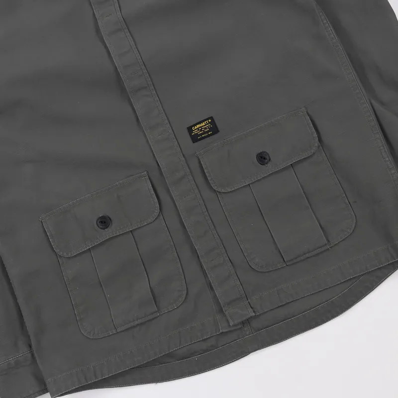 Carhartt Anson Shirt Jacket Moor-2