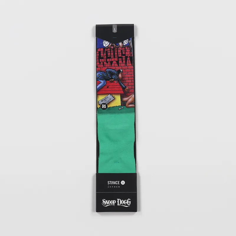 Stance Anthem Doggy Style Socks Green
