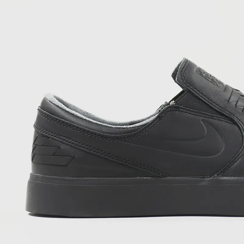 Nike SB Janski Slip On Remastered Crafted Shoes Black Black-1