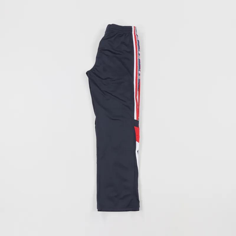 Champion Sweat Mens Archive Jacquard Logo Tape Track Pants Navy