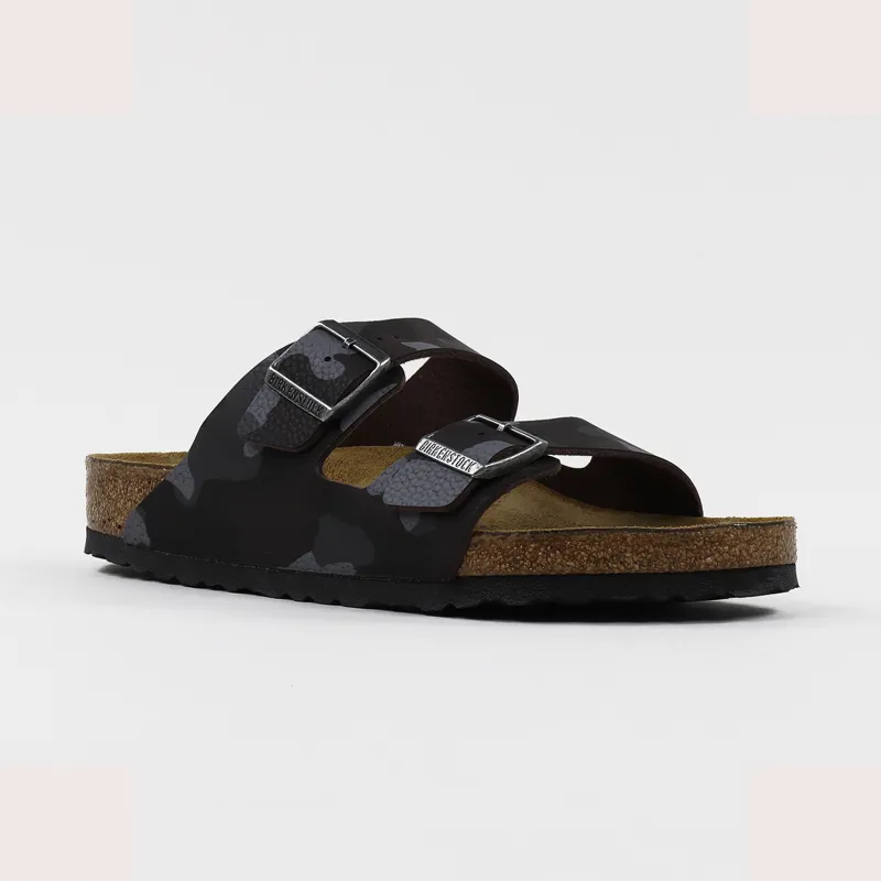 Birkenstock Arizona Soft Footbed Birko-Flor Sandals Desert Camo Brown-4