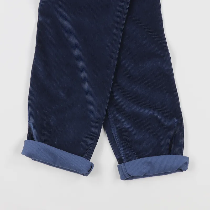 Norse Projects Aros Corduroy Trousers Ensign Blue-3