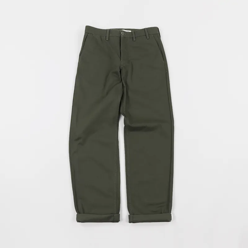 Norse Projects Aros Heavy Trousers Ivy Green-1
