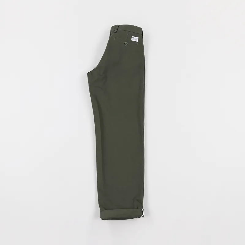 Norse Projects Aros Heavy Trousers Ivy Green-3