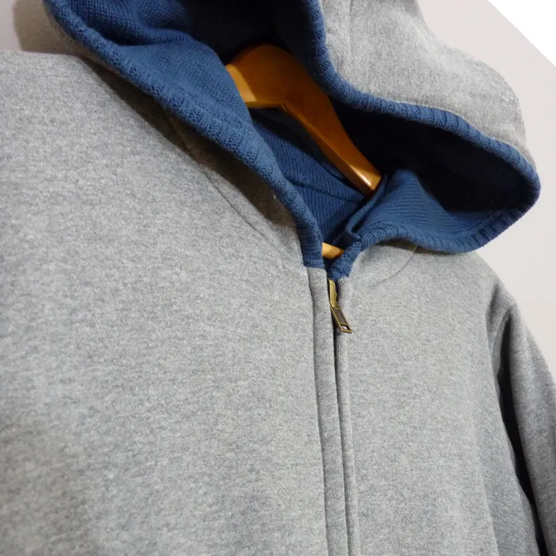 Dickies Reversible Arsen Knit Hoody - Navy-7