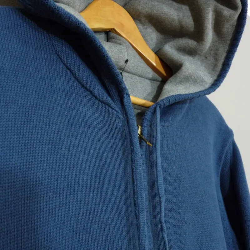Dickies Reversible Arsen Knit Hoody - Navy-2