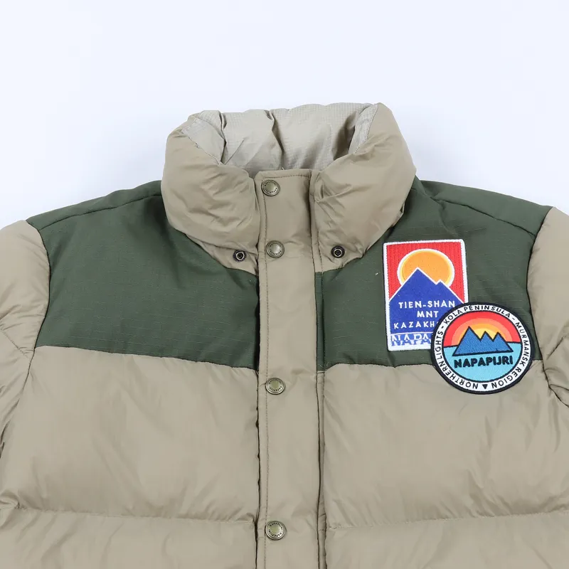 Napapijri Artic 1 Jacket Dark Beige-6