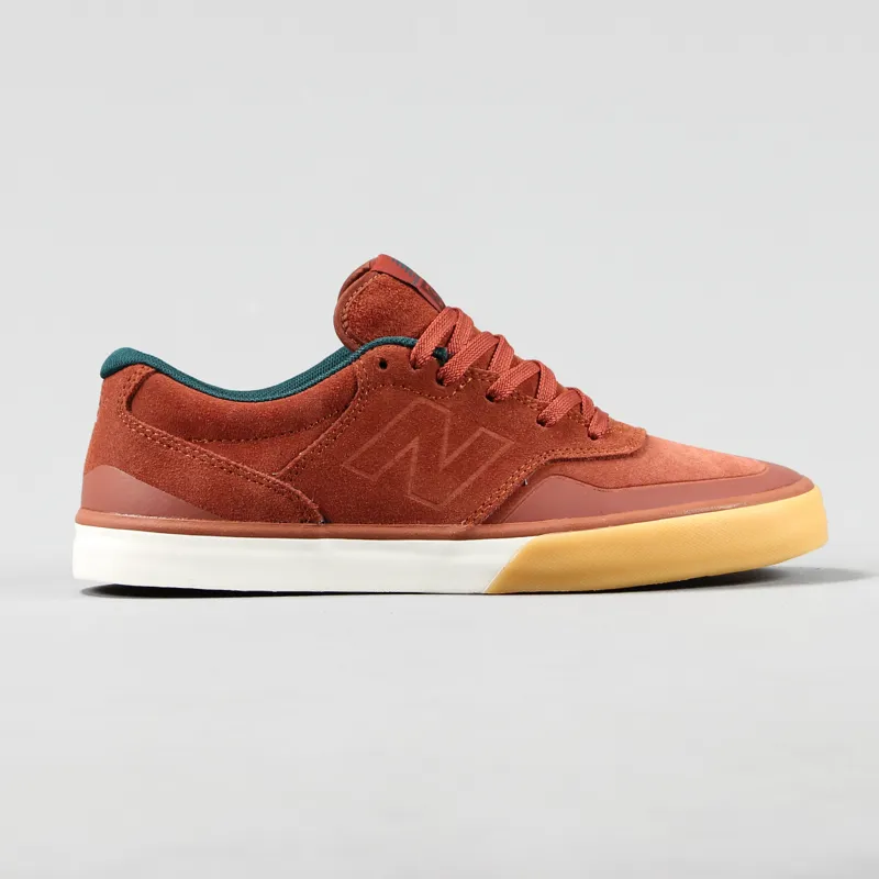 New Balance Arto 358 Trainers Orange Skate Shoes Suede