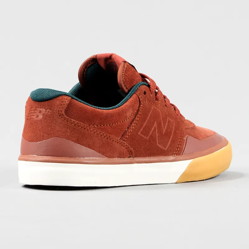 New Balance Arto 358 Trainers Orange Skate Shoes Suede