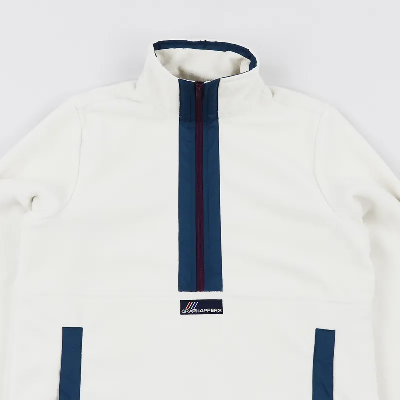 Craghoppers Ashfield Half Zip Fleece Ecru-1