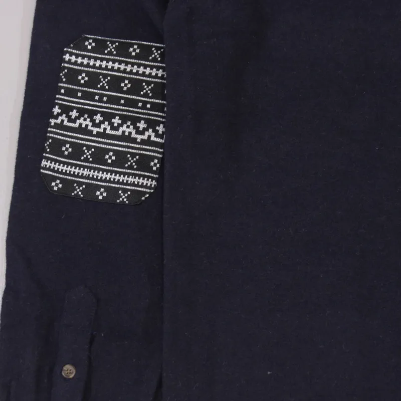 Grand Scheme Supply Co. Aspen Long Sleeve Shirt Navy-5