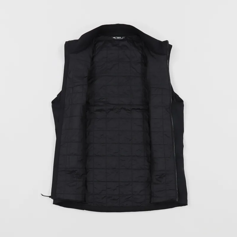 美中古Mサイズ　ARCTERYX Atom SL Vest Mens Black Arcteryx Outdoor Technical Coreloft Tyono Atom SL Vest Black