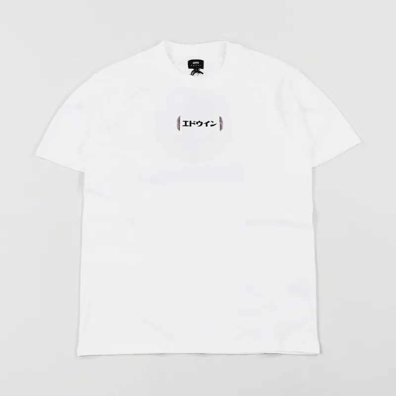 Edwin Aurora T Shirt White-1