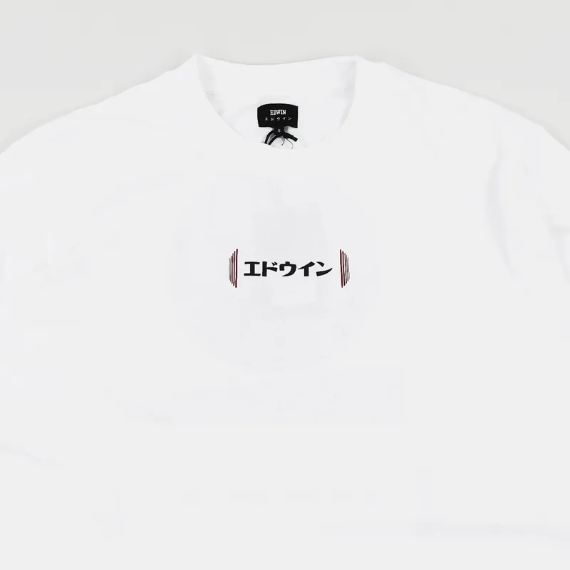 Edwin Aurora T Shirt White-2