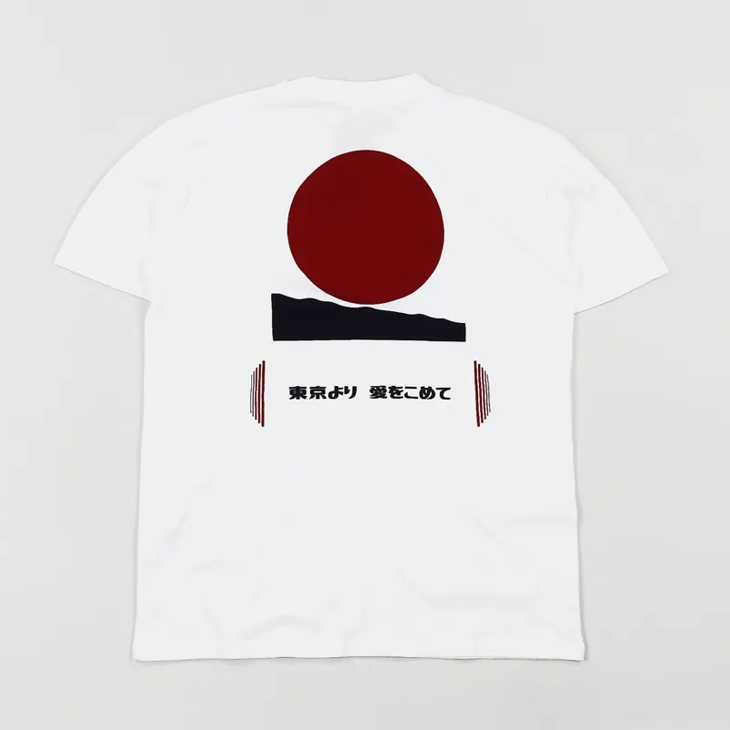 Edwin Aurora T Shirt White