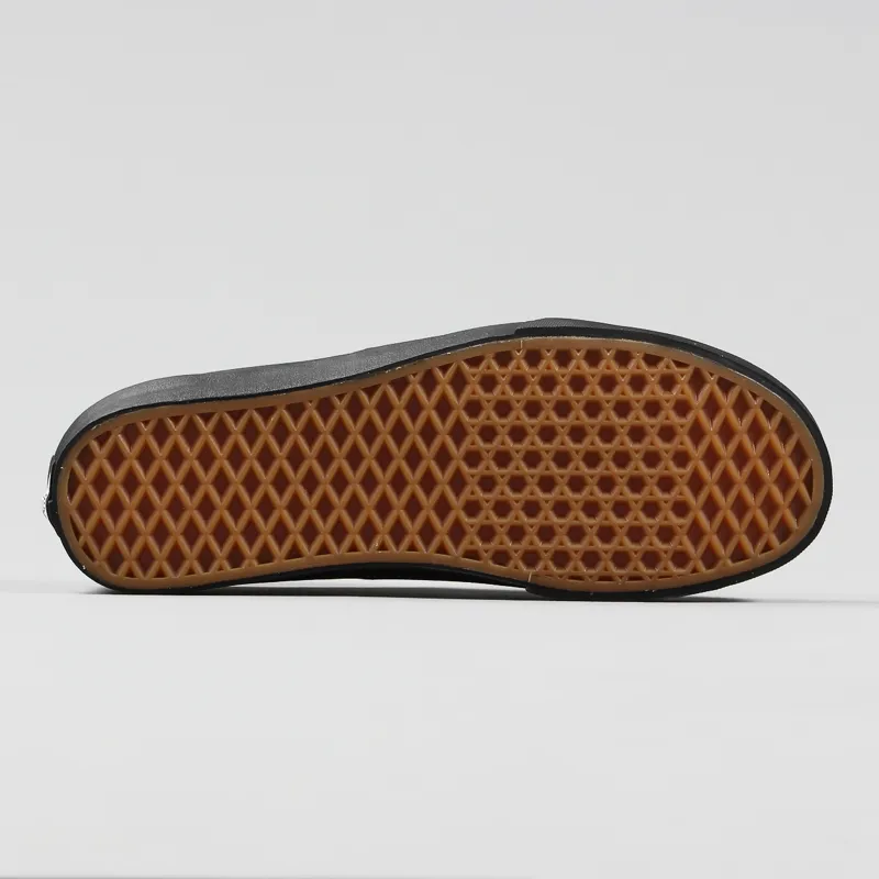 Vans Premium Leather Authentic Decon Shoes Black-6