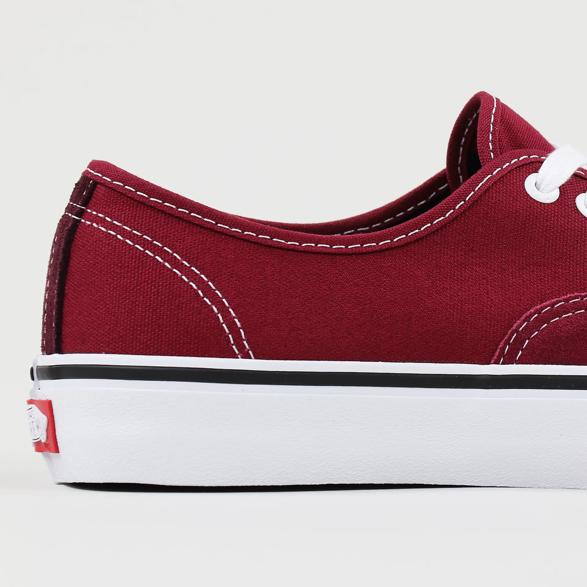 Vans Mens Authentic Pro Canvas Suede Shoes Rumba Red Port Royale