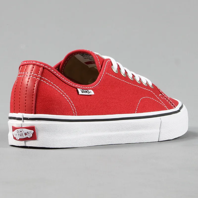 Vans AV Classic Pro Shoes Red White-4
