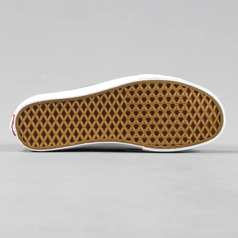 Vans AV Classic Pro Shoes Red White-5