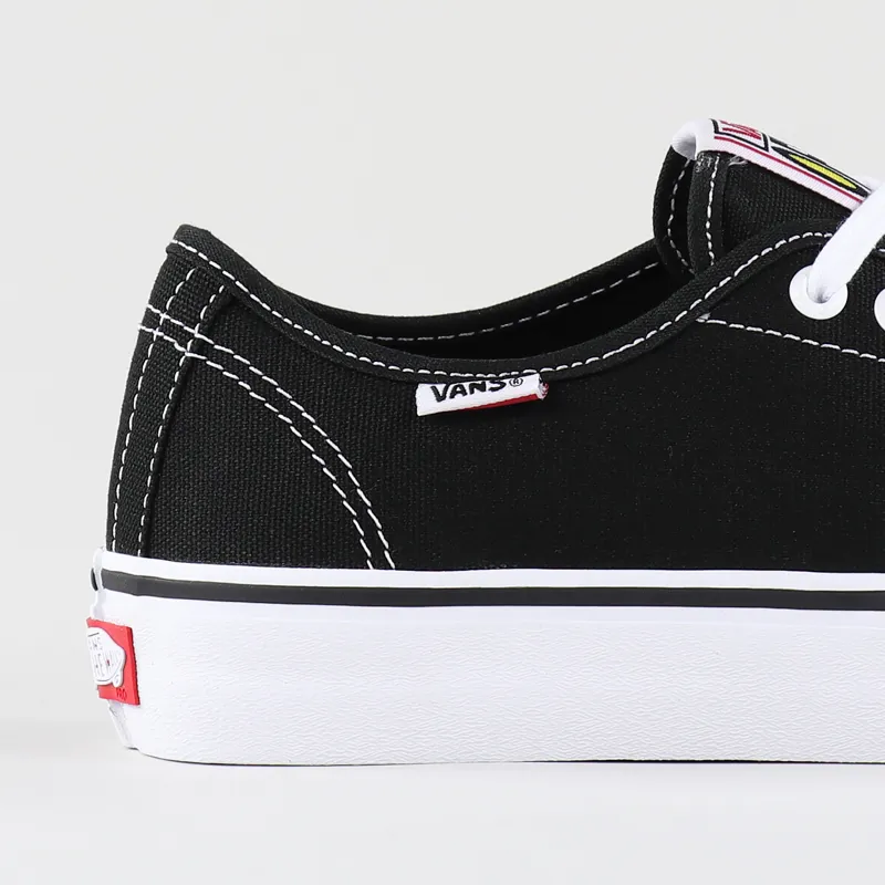 Vans AV Classic Pro Rubber Shoes Black White-1