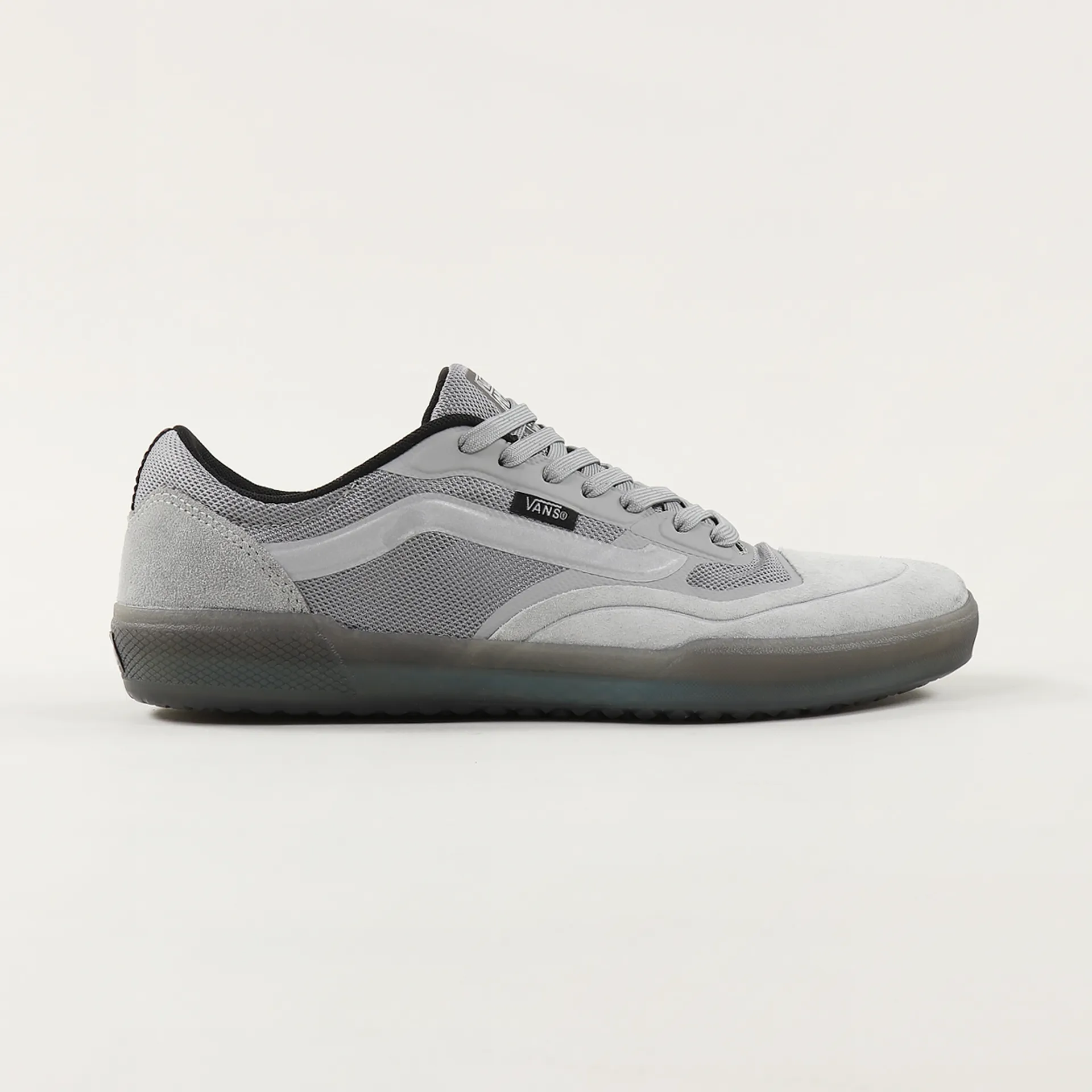 Vans Skateboarding AVE Pro Suede Mesh Shoes Reflective Grey