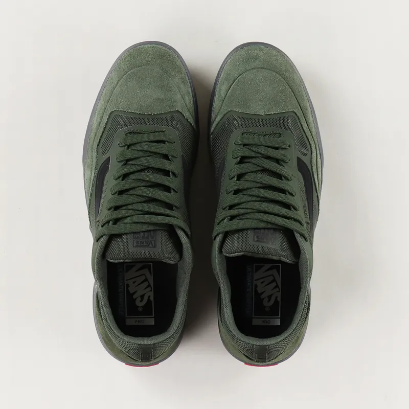 Vans AVE Pro Shoes Rainy Day Forest Night Black-7