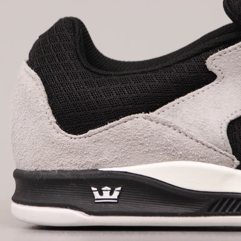 Supra x Neen Williams Avex Shoes Light Grey Black White-1