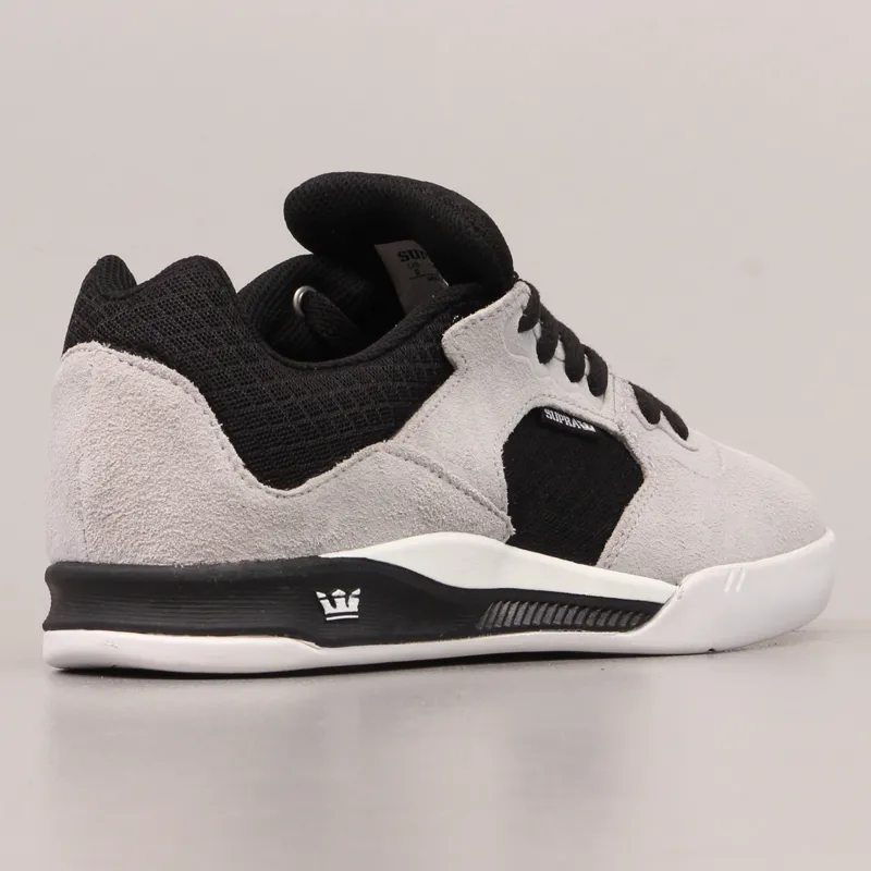 Supra x Neen Williams Avex Shoes Light Grey Black White-5